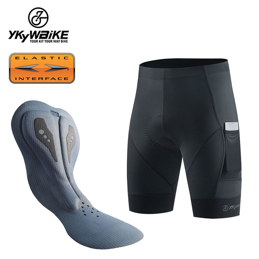 Ykyw Cycling Gear - YKYW Pantaloncini da bici imbottiti con