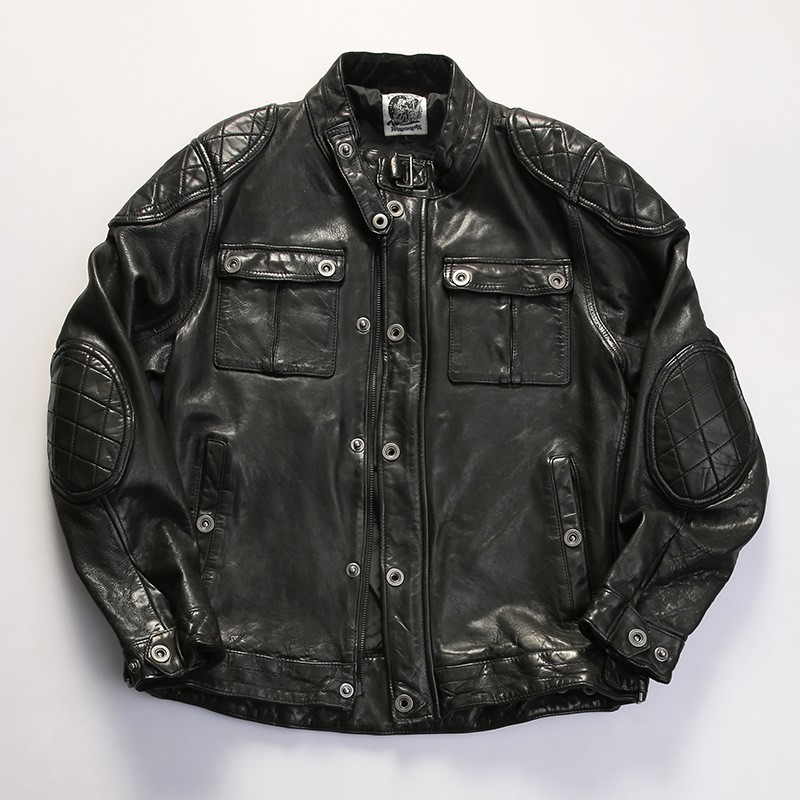 Cycling Gear Shop - Tuta da moto in pelle da