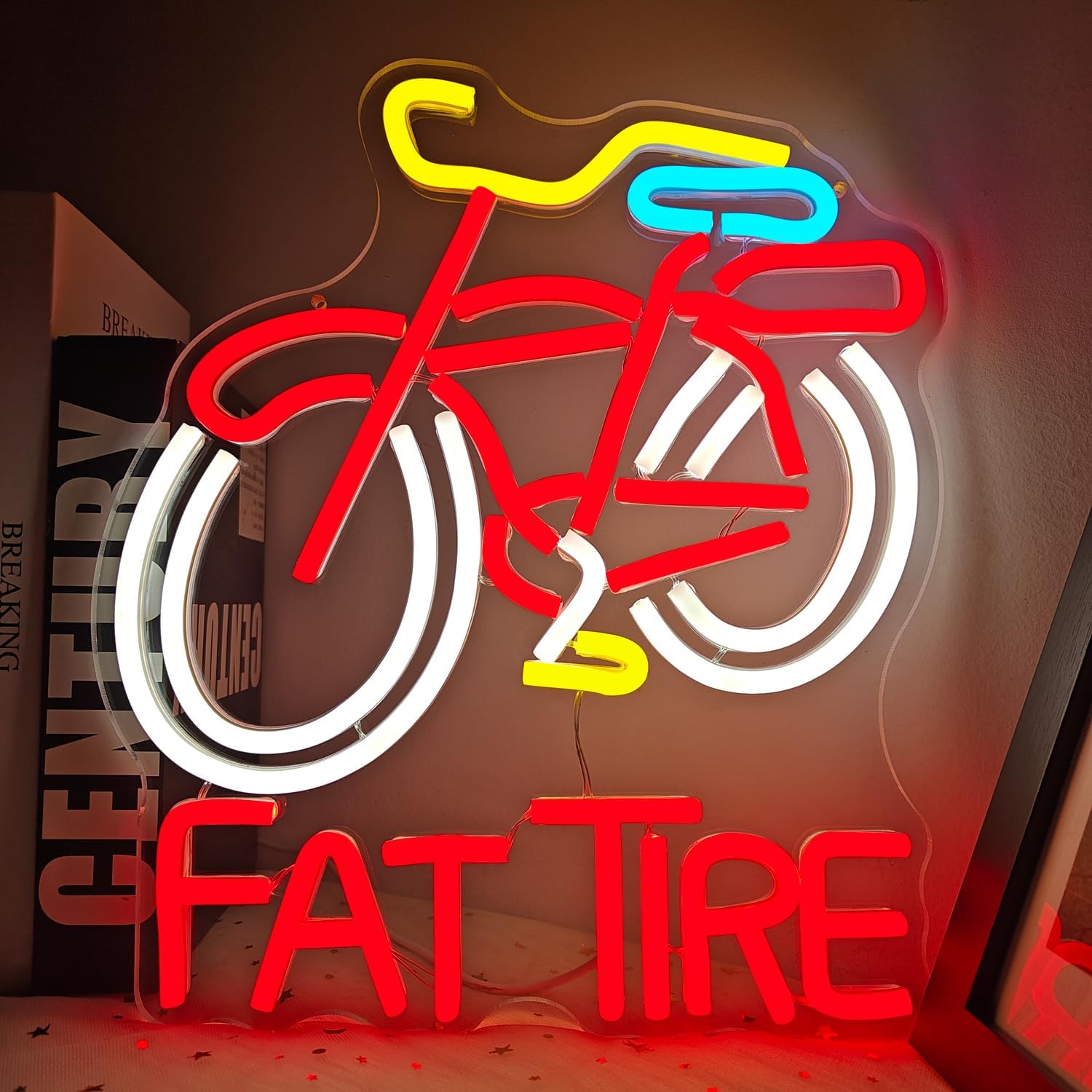 Cycling Gear Shop - Insegna LED Neon per Bici Fat