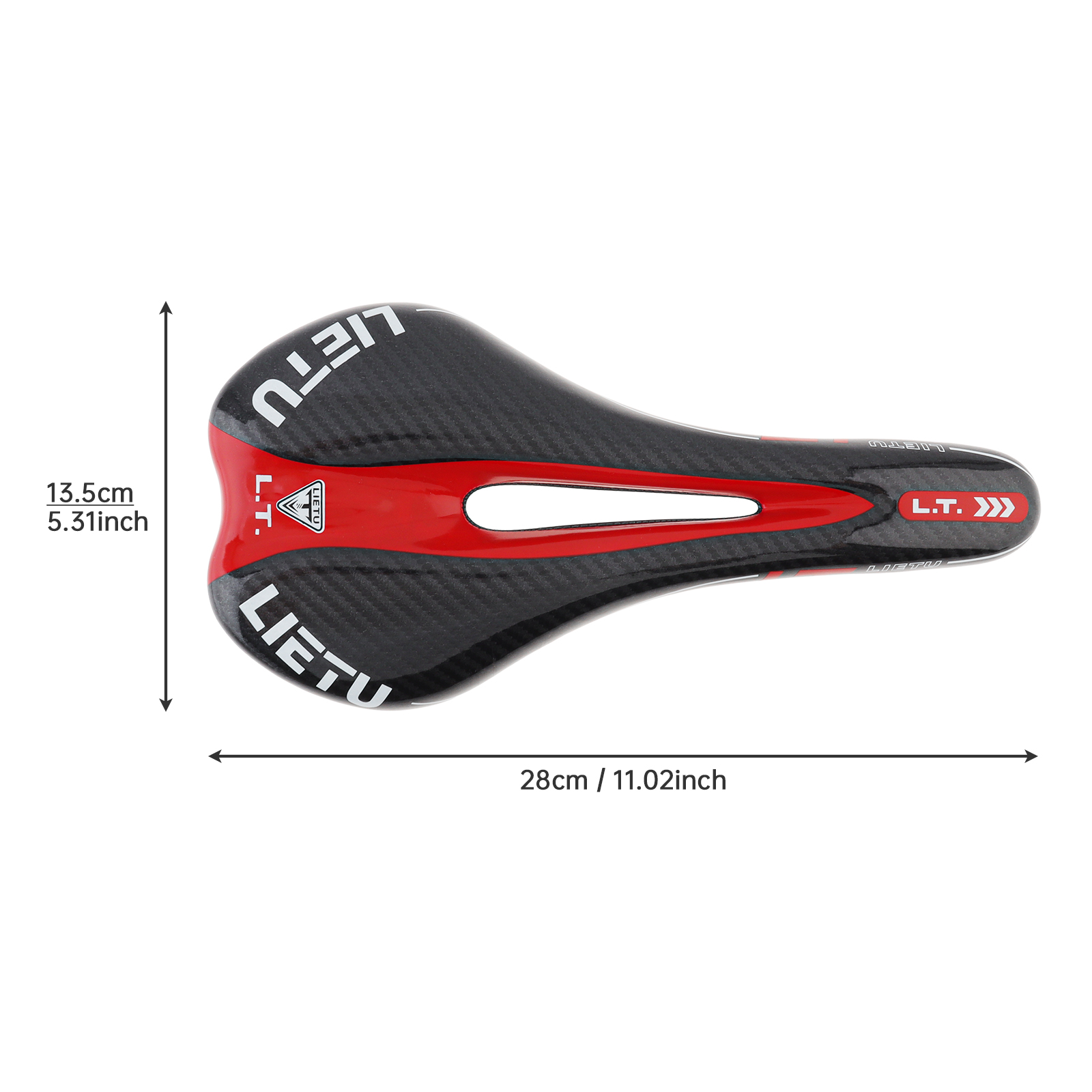 LIETU 4 Colori 3K Tessuto Moll - Carbon Fiber Saddle recensione e prezzo