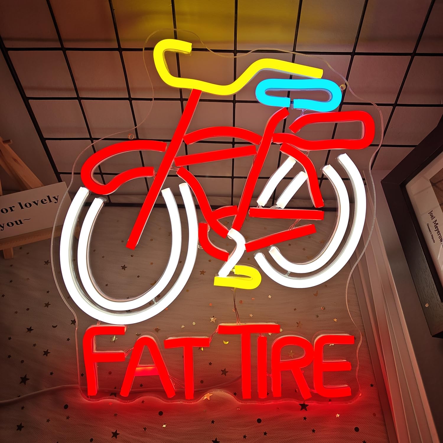 Insegna LED Neon per Bici Fat  - Cycling Gear Shop recensione e prezzo