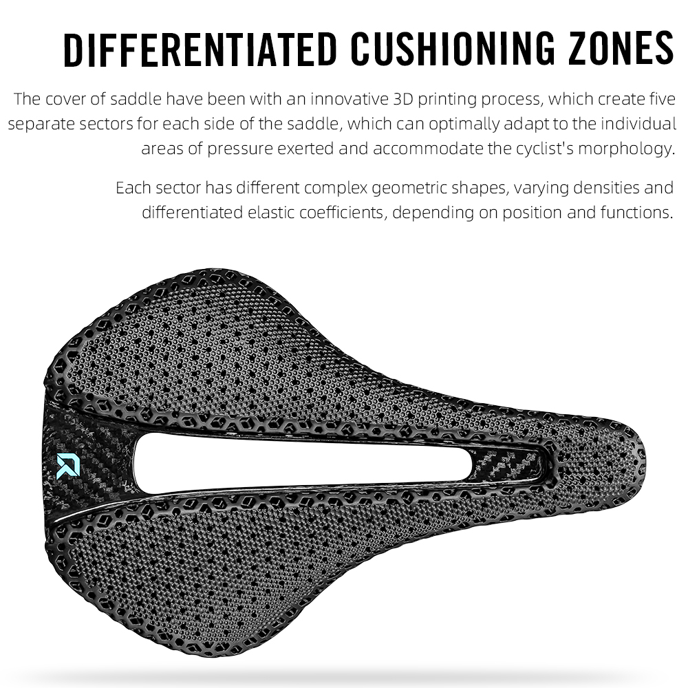 RYET Full Carbon 120g 3D Stamp - Carbon Fiber Saddle recensione e prezzo
